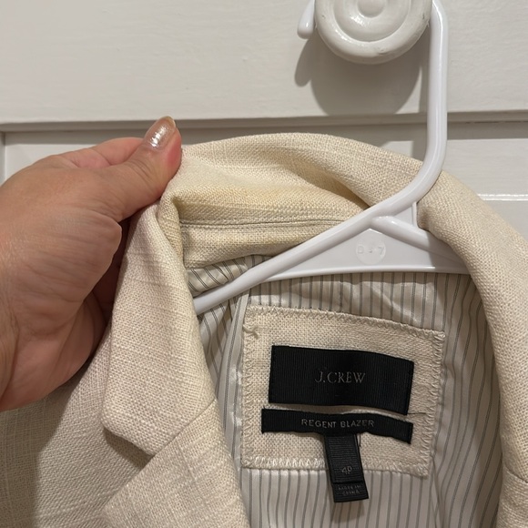 J Crew Regent Linen Blazer - Picture 4 of 4